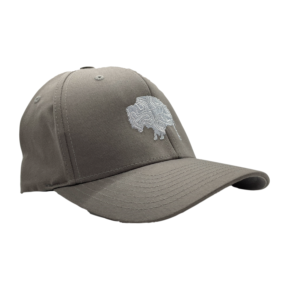 Buffalo Topo Map Flexfit Hat